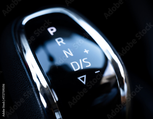 gear knob, gear knob used in automatic vehicles close-up