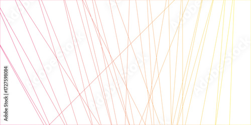 Multicolored tangled pattern. Abstract chaotic texture. Background with lines and waves. Gradient Flow and Smooth Curved Line Elements for Minimal Elegant Banner Background.