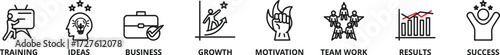 Learn and Lead vector icon illustration concept