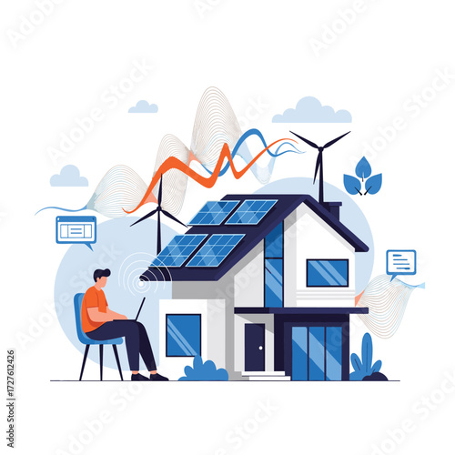 Sustainable energy solutions for modern smart homes power generation.