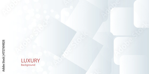Abstract background  Grey white  geometry shine and layer element vector for presentation design. Suit for business, corporate, institution, party, festive, seminar,