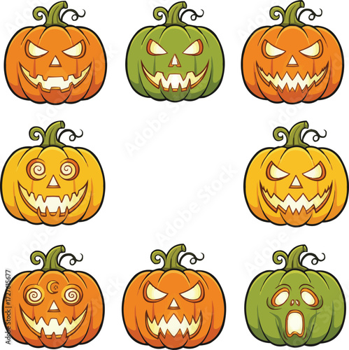 Halloween Pumpkin Icons