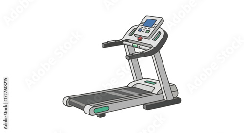 Treadmill Machine for Exercise and Fitness with Digital Display.