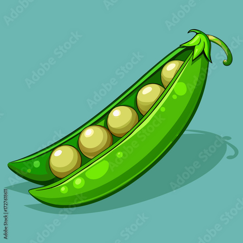 fresh green peas