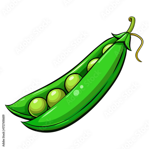 fresh green peas