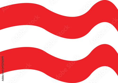 Abstract red waves on white background Free Download Abstract red waves on white background - GFXLoad