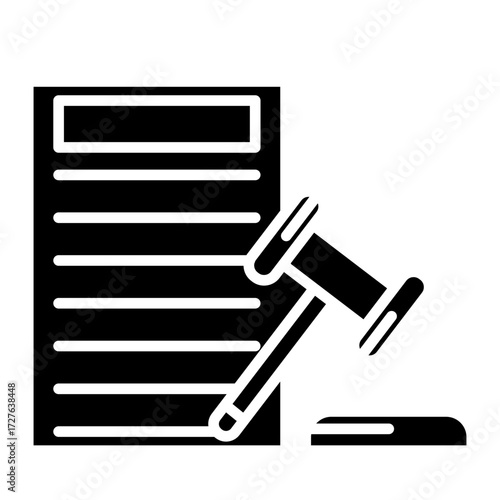 Law Vector Icon