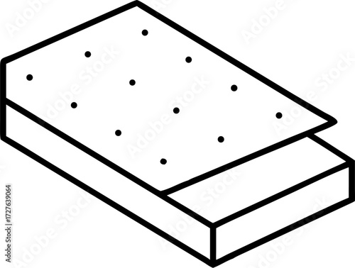 Orthopedic mattress topper