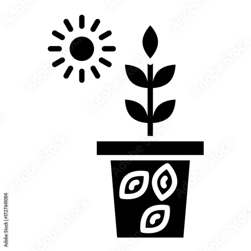 Seeding Vector Icon
