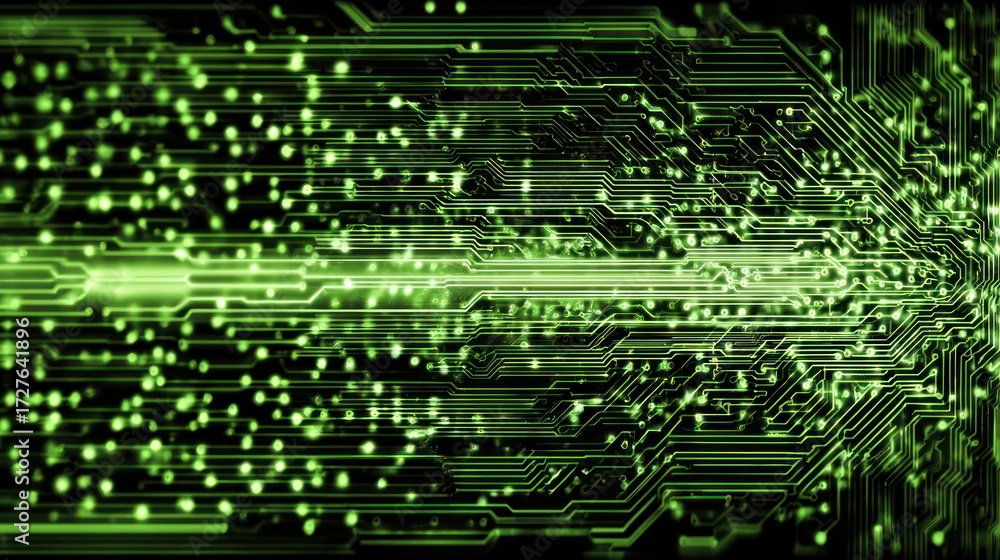 Naklejka premium Abstract circuit design