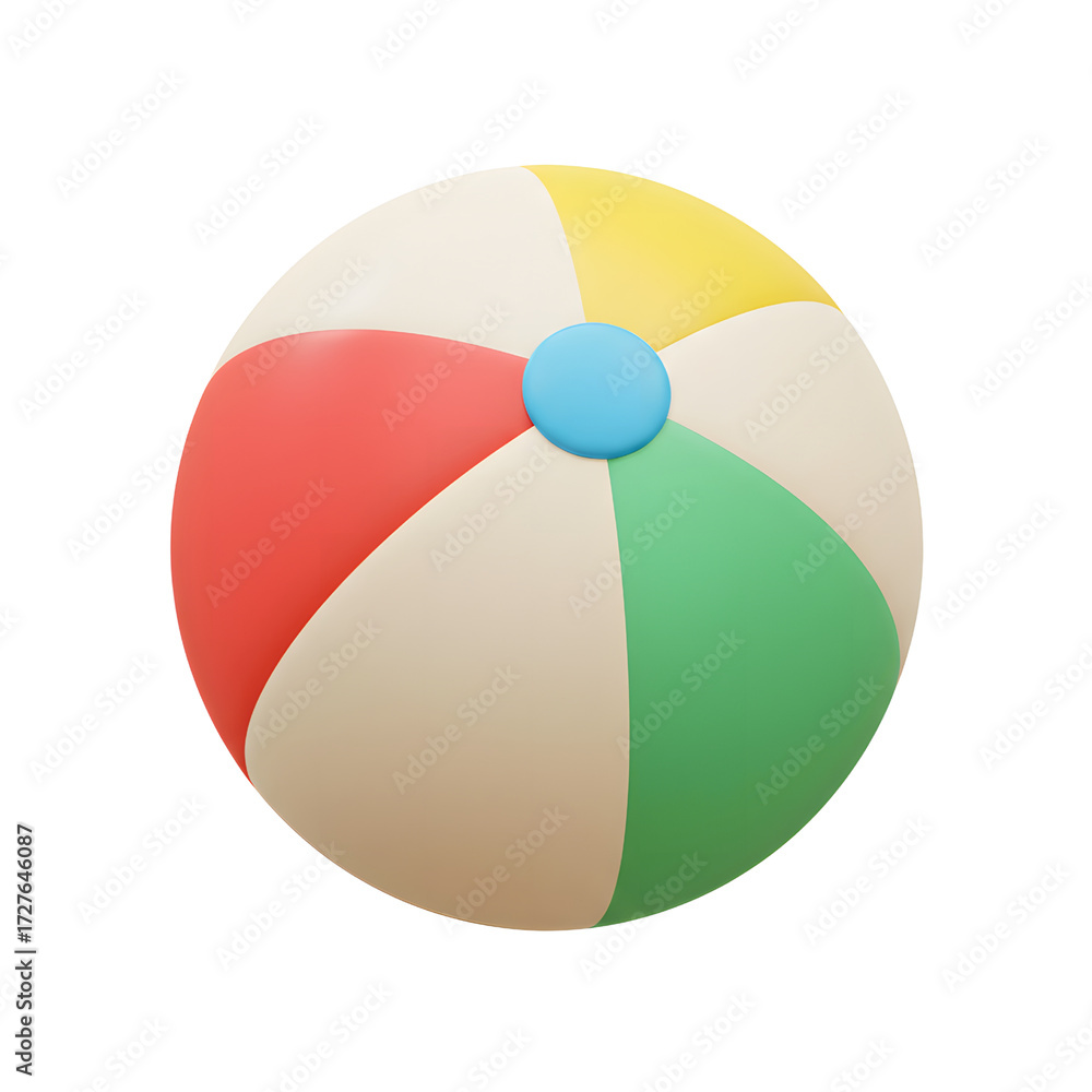 Fototapeta premium premium summer icon 3d rendering transparent background PNG