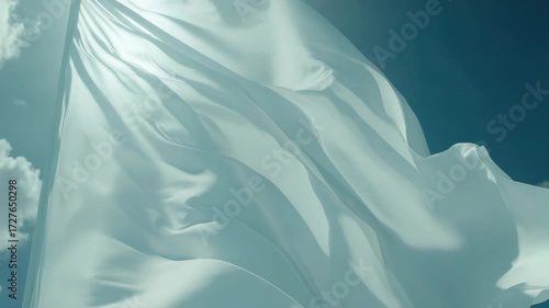 White Flag Flying High