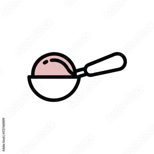 vector illustration of a spoon and fork