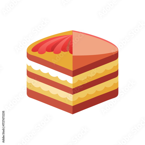 op ra gateau vector  sponge  band  gloss  stripe  