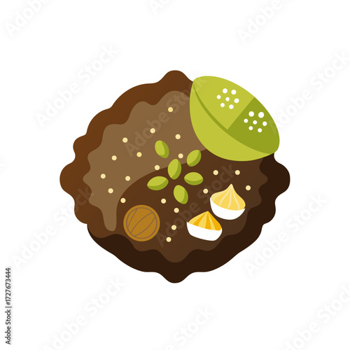 lace chocolate vector  pistachios  salt  snap  bar