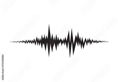 Dynamic audio waveform visuals for music production and podcasting design needs