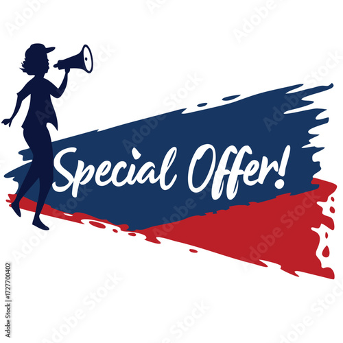 Announcing Special Offer With Megaphone announcement