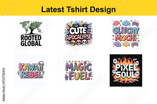 Comprehensive graphic bundle featuring diverse color palettes and typographic elements for creative projects