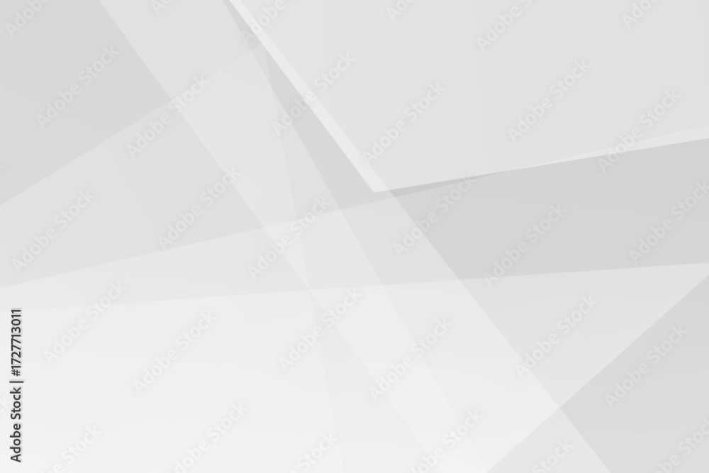 Fototapeta premium Modern abstract grey and white polygonal shapes creating clean vector background, EPS 10.