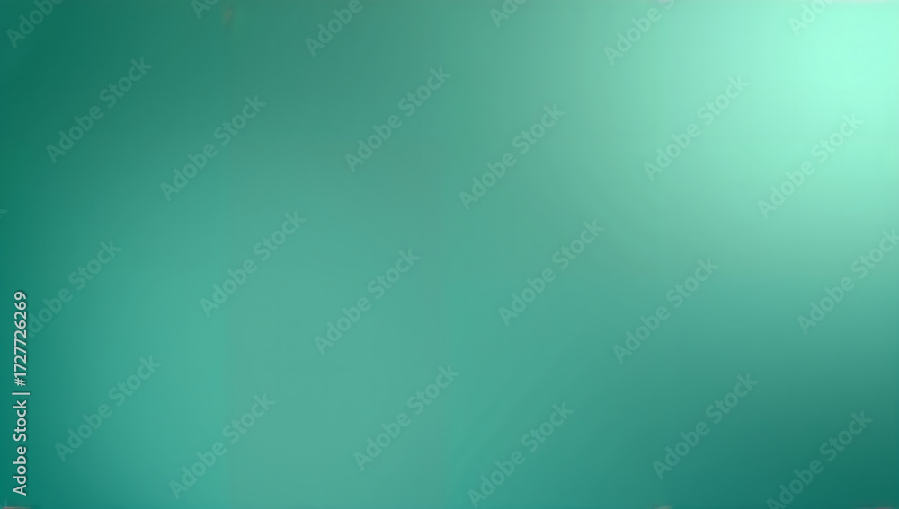 Obraz premium A gradient of deep green transitioning into soft mint, minimal but vibrant background