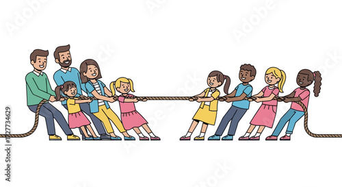 A diverse collection of male and female cartoon nurses in blue medical scrubs with stethoscopes and clipboards.