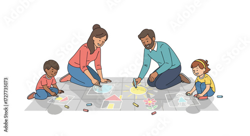 Cartoon Firefighters and Dogs Collection: Rescuing Animals and Operating Firetrucks.