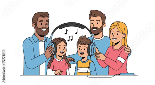 Father and daughter learning to ride a bicycle together in various stages.