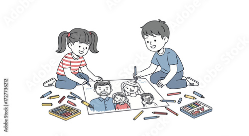 Diverse Delivery People with Packages and Hand Trucks.