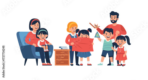 Diverse Bartenders in Action Performing Various Tasks.