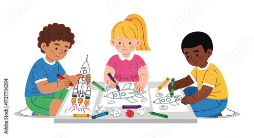 Diverse Group of People Skipping Rope for Fitness and Exercise.