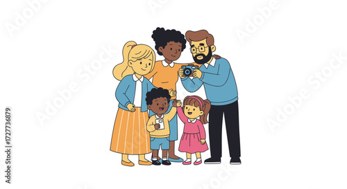 A collection of colorful illustrations featuring couples dancing the passionate Argentine Tango in various dynamic poses.