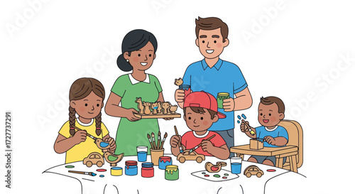 Diverse Parents Holding Babies: A Collection of Loving Families.