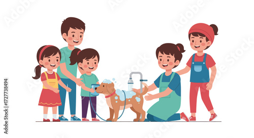 Diverse Couples and Individuals Enjoying a Walk in the Park.