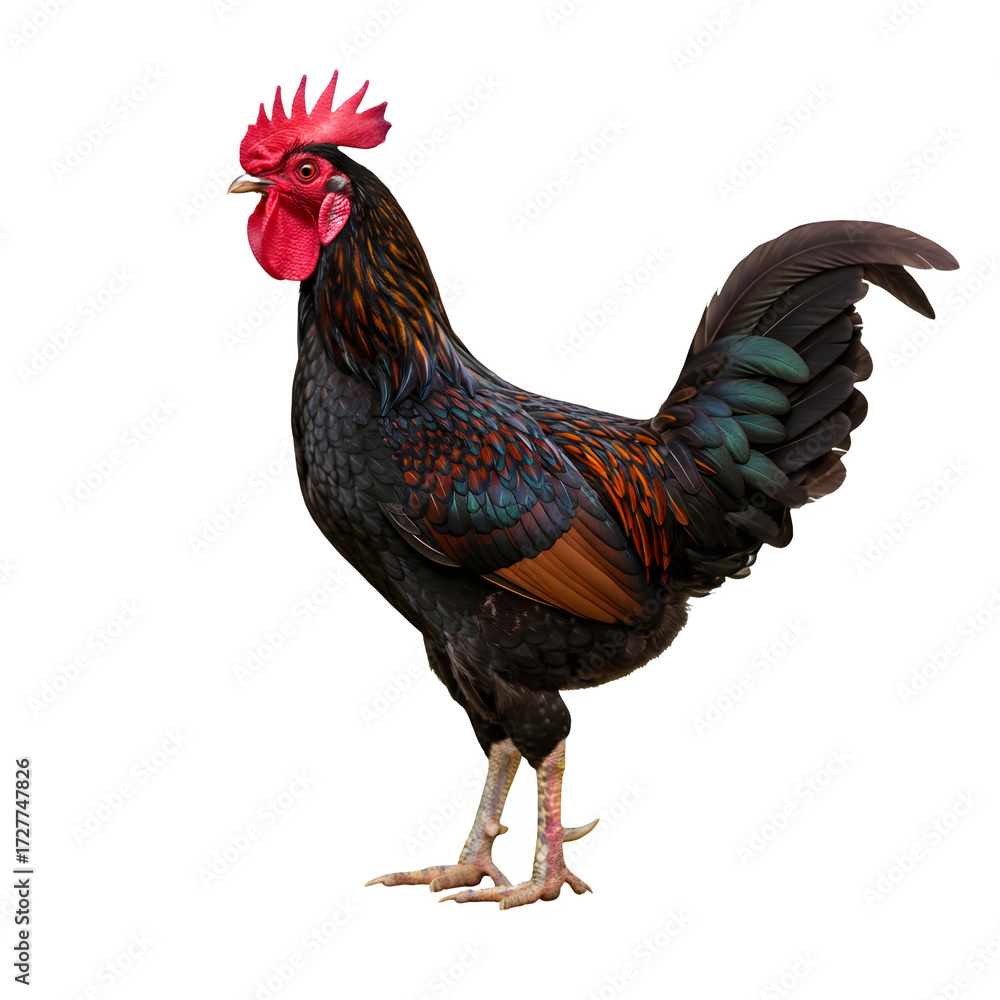 Fototapeta premium rooster bird PNG .
