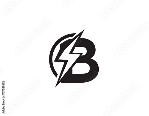 Bold black letter 
