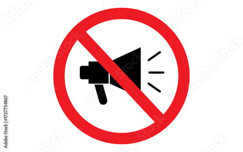 No speakers Sign icon, No speakers Icon SVG Vector, No speakers - Free signaling icons	