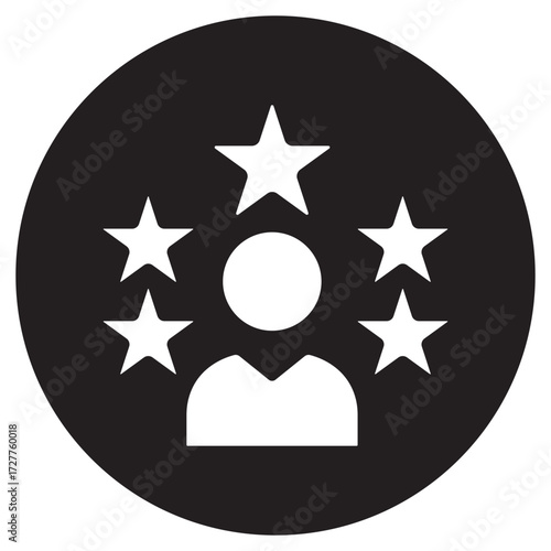 Reputation Icon, Power of Reputation, Building Credibility and Trust, Reputation as a Lasting Asset, Shaping Perceptions with Integrity, vector