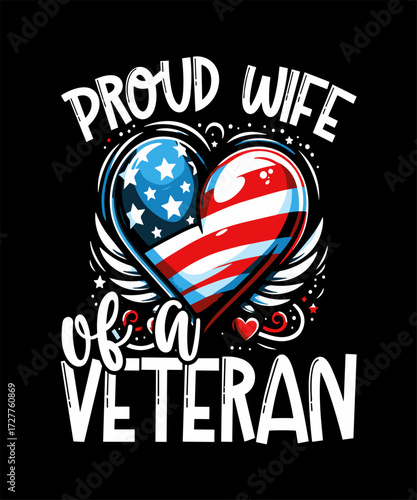 This Proud Army Family design is meant for the proud military Wifes of the United States that have served in the military