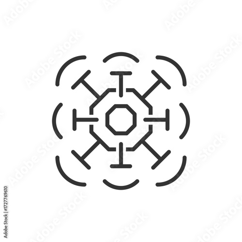 Bacteria Icon