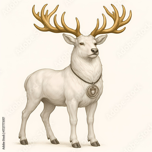 deer vector illustration
