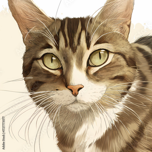 portrait of a cat