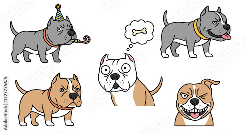 Four Friends and Their Barking Adventures
