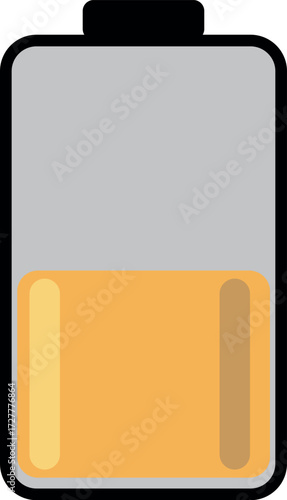Battery charge level indicator. Charge battery level icon