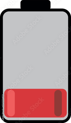 Battery charge level indicator. Charge battery level icon