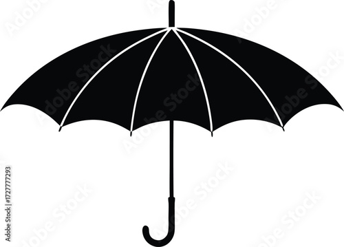 umbrella design, shelter symbol
