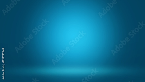 Blue spotlight background for digital design and presentation