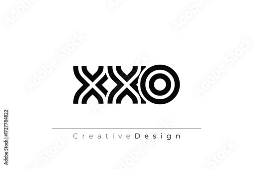 Wallpaper Mural XXO Creative Unique Modern Letter Logo Design Torontodigital.ca