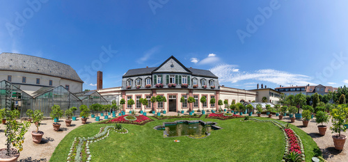 Wallpaper Mural view to the orangery and garden of Bad Homburg castle and garden of Bad Homburg castle Torontodigital.ca