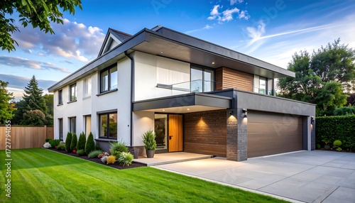 Modern home with contemporary design