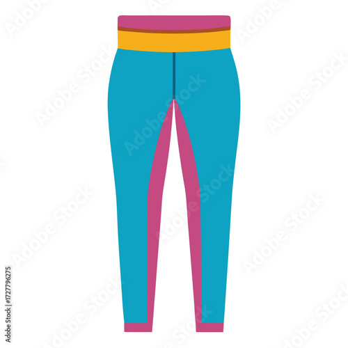 Buy stylish blue and pink leggings high waisted athletic yoga pants for women online today now sale